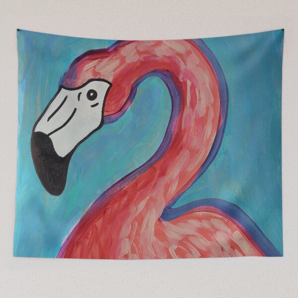 Item preview, Blue Flamingo designed and sold by ElvisSantanaArt.