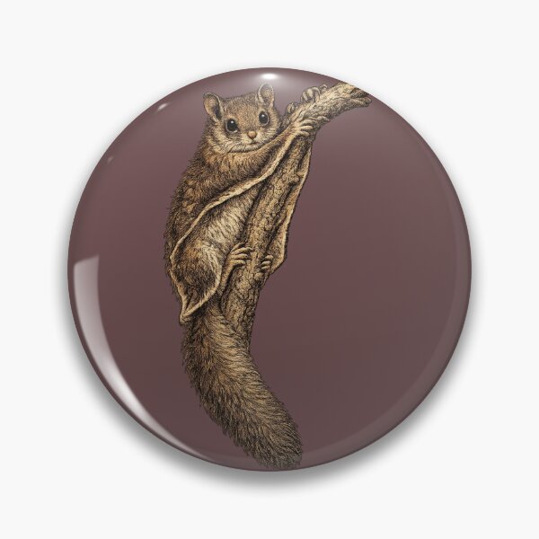 Item preview, Southern Flying Squirrel Vintage Illustration designed and sold by KrungiT Design .