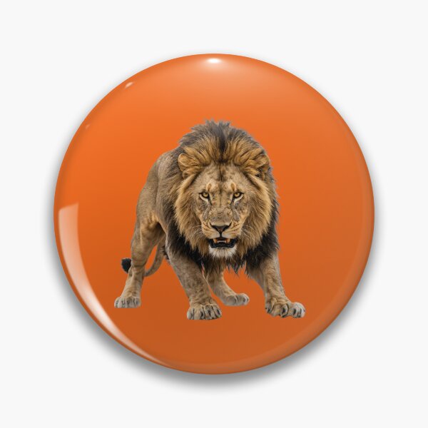 Item preview, Majestic African Lion Wildlife Portrait designed and sold by Utopian-Magic.