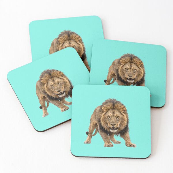 Item preview, Majestic African Lion Wildlife Portrait designed and sold by Utopian-Magic.