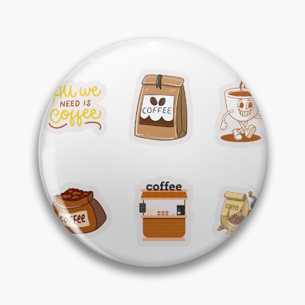 Item preview, Cute Coffe Sticker For Coffe Lover designed and sold by KAWAII STUDIO NB.