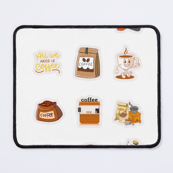 Item preview, Cute Coffe Sticker For Coffe Lover designed and sold by KAWAII STUDIO NB.