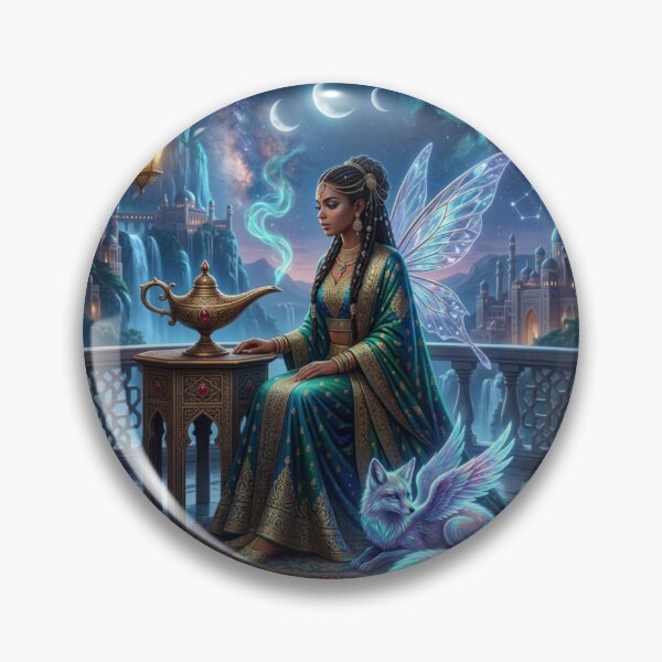 Item preview, ​The Fairy of the East and the Winged Fox. designed and sold by JoyNest = "The nest of joy".