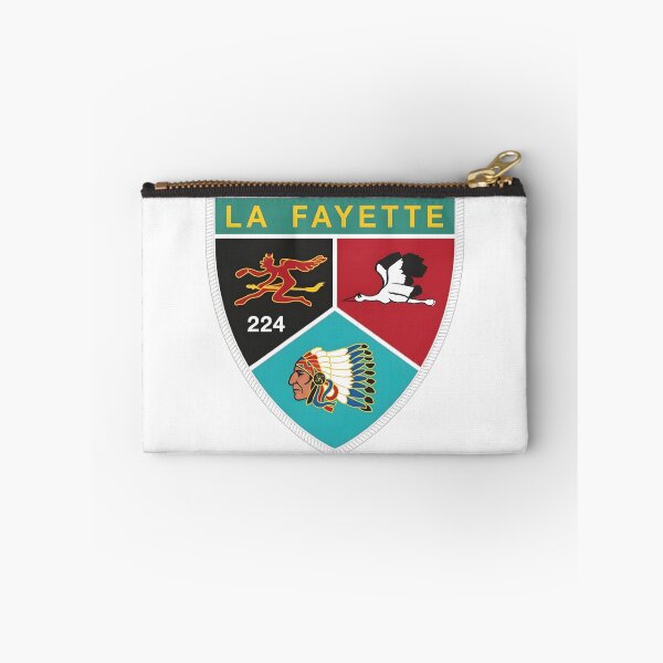 Item preview, French Air Force Escadron de Chasse 2/4 La Fayette Shield Emblem designed and sold by CharlieDesings.