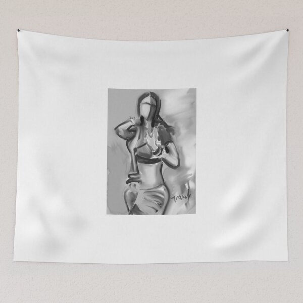 Item preview, Girl in Sari  designed and sold by Sukhpal Grewal Ethnic Art.