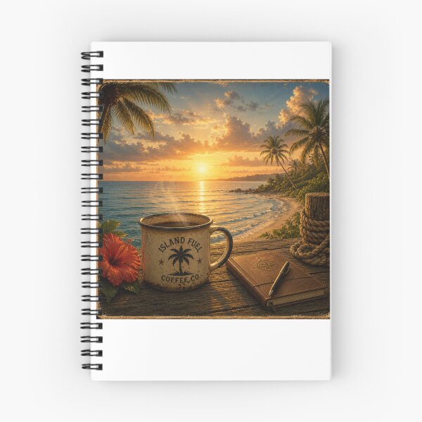 Item preview, Island Fuel Morning Escape designed and sold by celestialseastc.