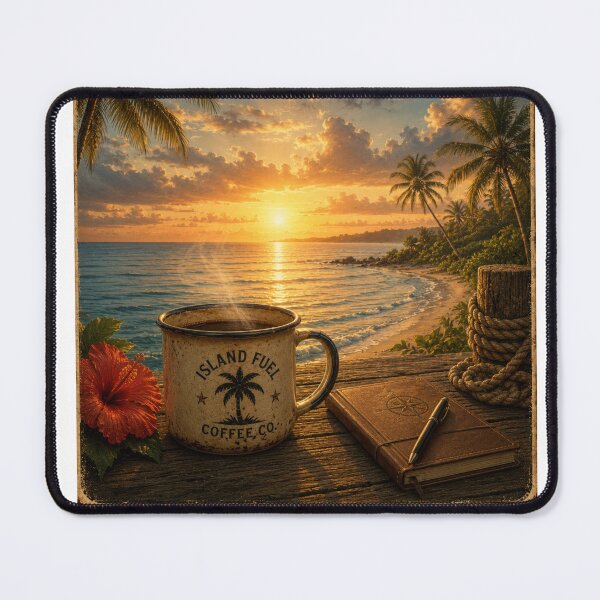 Item preview, Island Fuel Morning Escape designed and sold by celestialseastc.