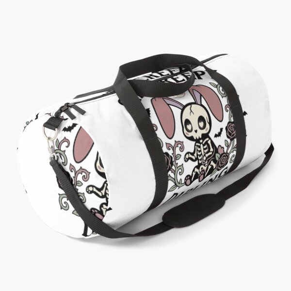 Item preview, Cute Gothic Skeleton Bunny | Stay Creepy, Darling | Soft Spooky Halloween Tee designed and sold by Anastasiia Yurevych.