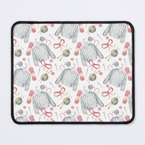 Item preview, Cozy Sweater Watercolor Seamless Pattern designed and sold by White Rabbit Design .