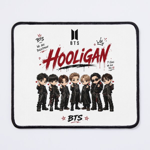 Item preview, Kpop Boyband Hooligan Art Design, Freebies for Fans designed and sold by WillowPrint.