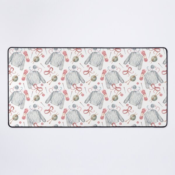 Item preview, Cozy Sweater Watercolor Seamless Pattern designed and sold by Sasha Zinch Design.