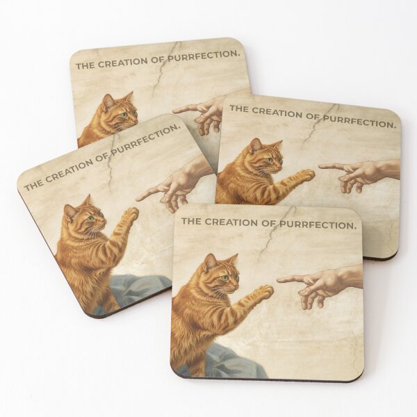 Item preview, The Creation Of Purrfection designed and sold by IconicalMerch.