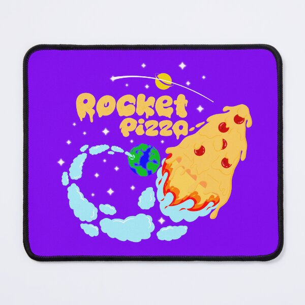 Aperçu de l'œuvre Rocket Pizza créée et vendue par UnbarredRabbit Designs.