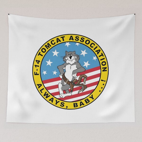 Item preview, F-14 Tomcat Association Always Baby Emblem designed and sold by CharlieDesings.