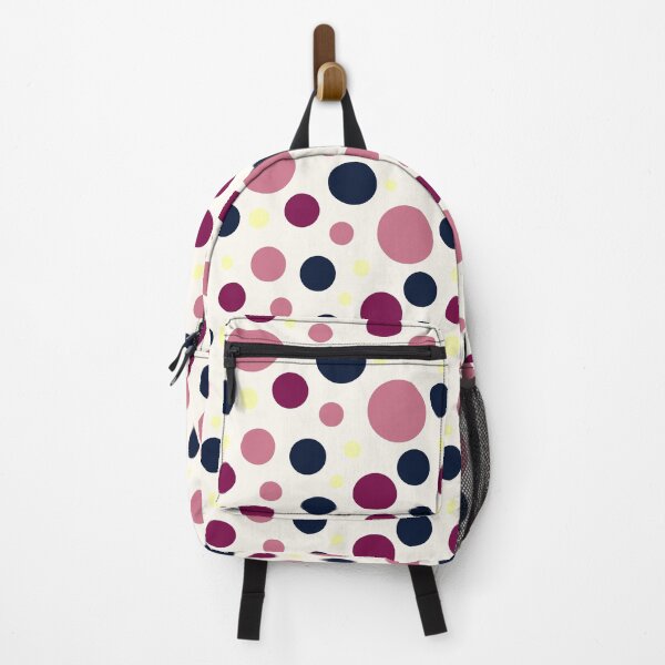 Item preview, Modern Blush Pink & Navy Circle Pattern | Elegant Seamless Geometric Polka Dot Design designed and sold by ViviNyks.
