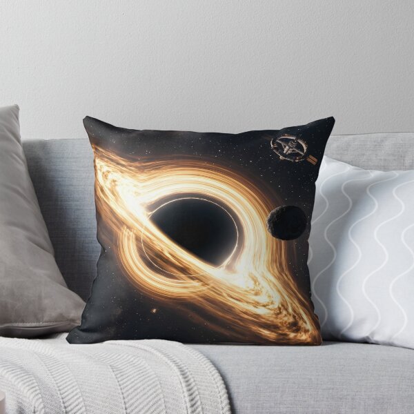 Item preview, Black Hole with Accretion Disk and Spacecraft designed and sold by A-M-G-Shop.