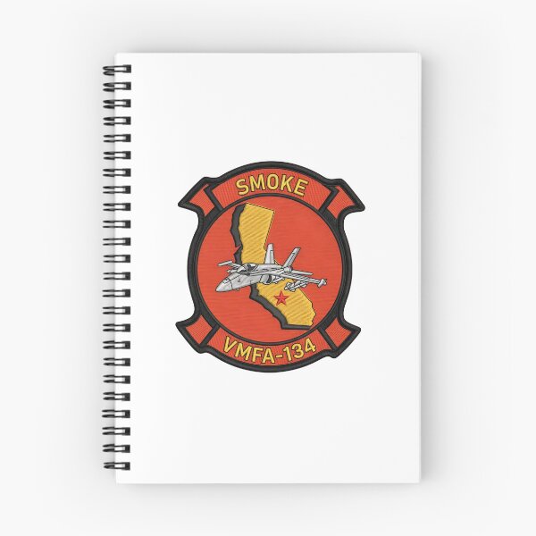 Item preview, VMFA-134 Smoke Marine Fighter Attack Squadron Patch designed and sold by CharlieDesings.