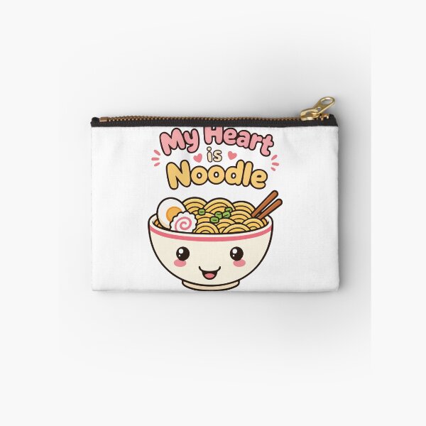 Item preview, My Heart Is Noodle – Cute Engrish Kawaii Noodle Bowl Design designed and sold by Apotheosis by Irie Meraki.