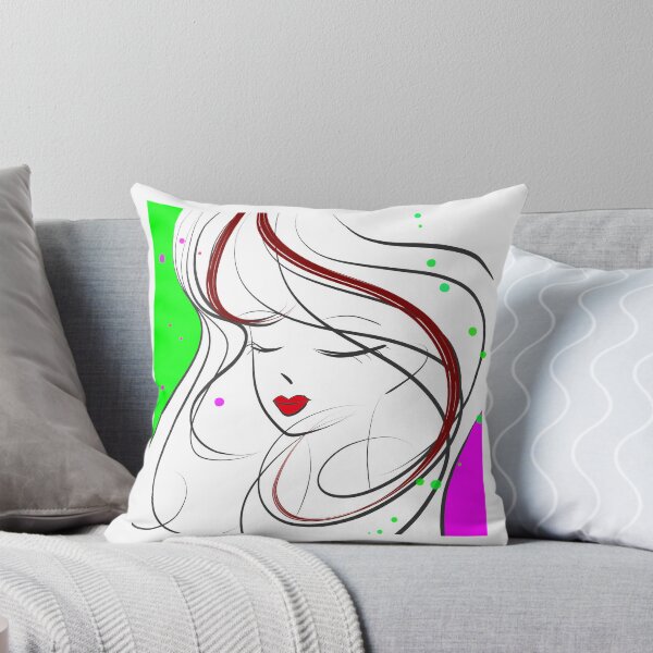 Item preview, Elegant in lines  minimalist pop art woman designed and sold by Coco-nita.