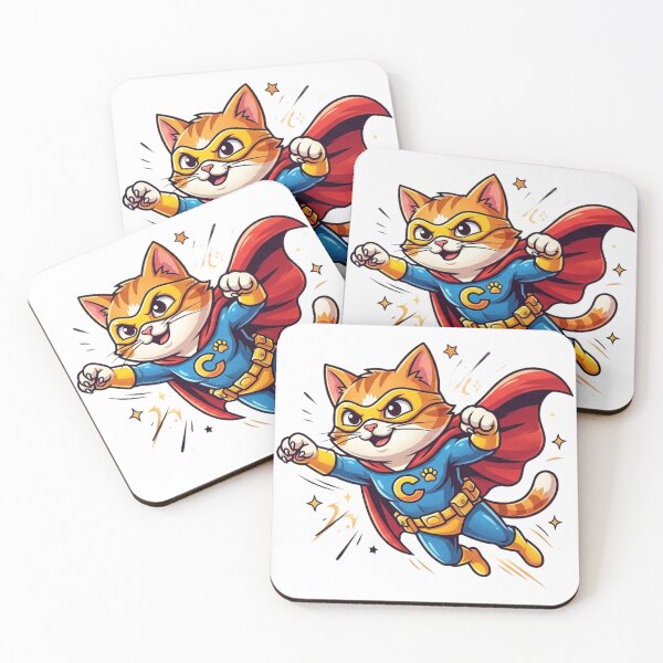 Item preview, Captain Claws: The Ultimate Hero Cat designed and sold by CatstheticShop1.