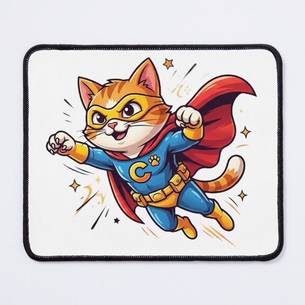 Item preview, Captain Claws: The Ultimate Hero Cat designed and sold by CatstheticShop1.