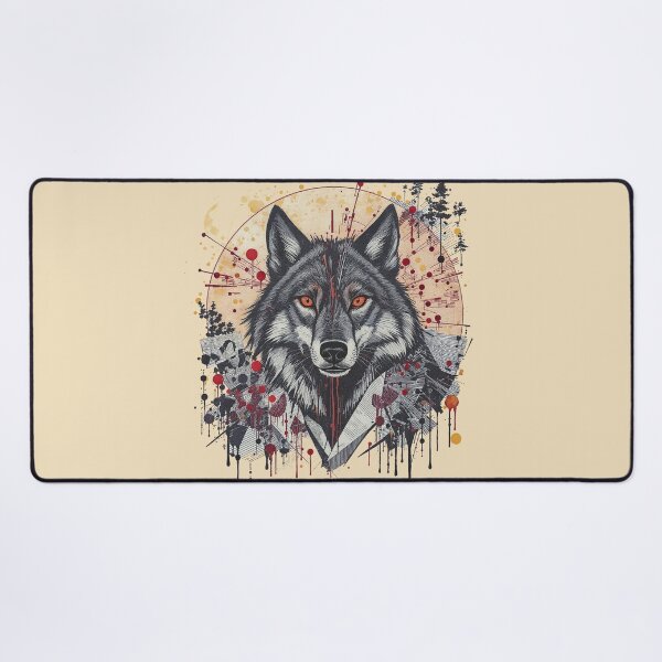 Item preview, Mystical And Majestic Sacred Wolf designed and sold by GaffaDesigns.