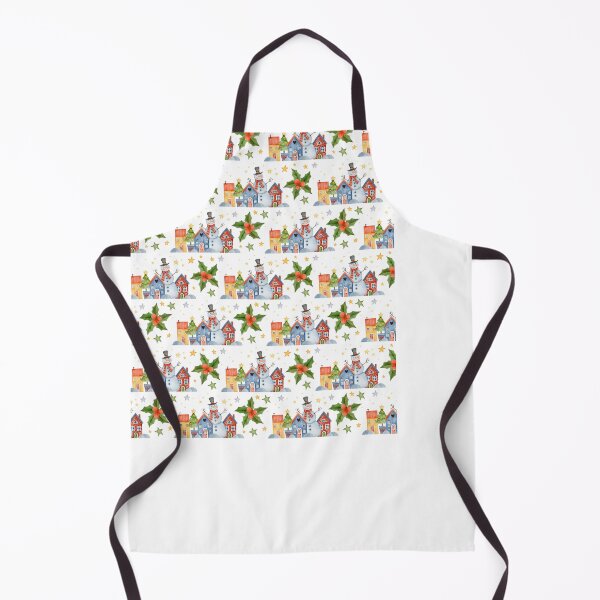 Item preview, Snowman and Christmas Village Paper Pattern designed and sold by TeeGeeTees.