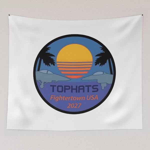 Item preview, VF-14 Tophatats Fightertown USA Commemorative Emblem designed and sold by CharlieDesings.