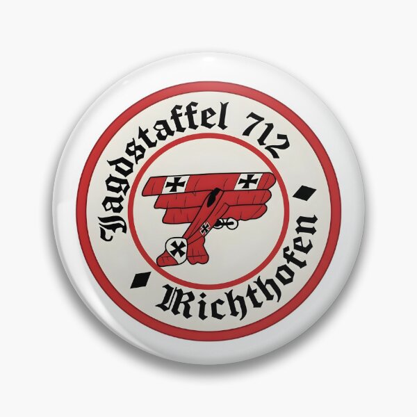 Item preview, Jagdstaffel 712 Richthofen Commemorative Triplane Emblem designed and sold by CharlieDesings.