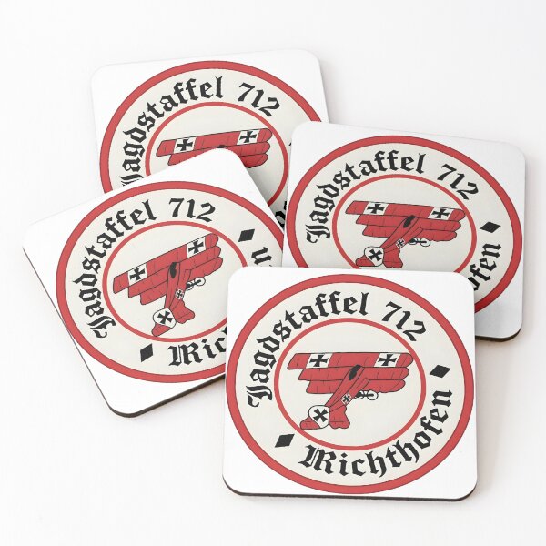 Item preview, Jagdstaffel 712 Richthofen Commemorative Triplane Emblem designed and sold by CharlieDesings.