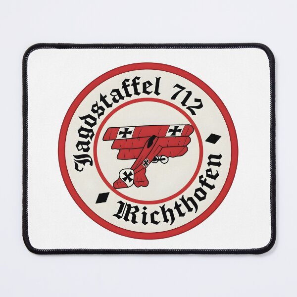 Item preview, Jagdstaffel 712 Richthofen Commemorative Triplane Emblem designed and sold by CharlieDesings.