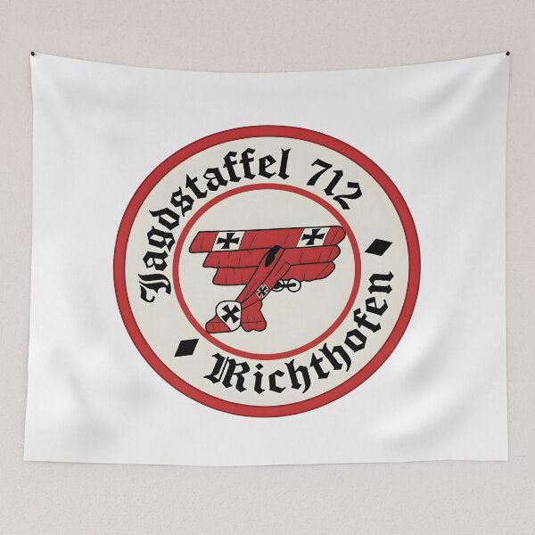 Item preview, Jagdstaffel 712 Richthofen Commemorative Triplane Emblem designed and sold by CharlieDesings.