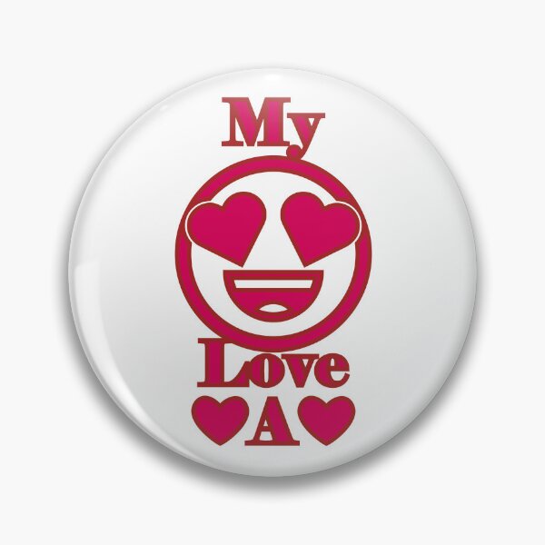 Item preview, Example My love with Letter designed and sold by MikkySketch.