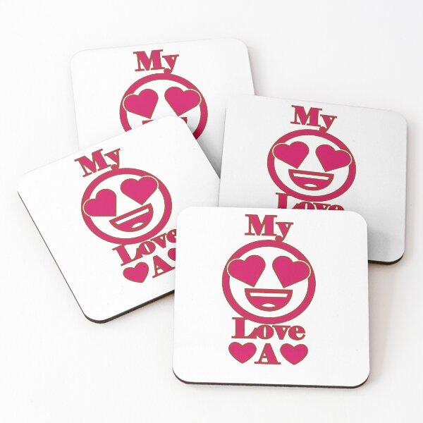 Item preview, Example My love with Letter designed and sold by MikkySketch.