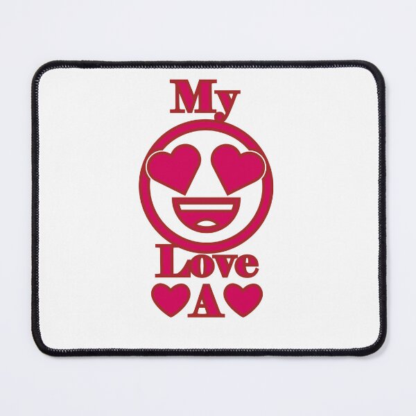 Item preview, Example My love with Letter designed and sold by MikkySketch.