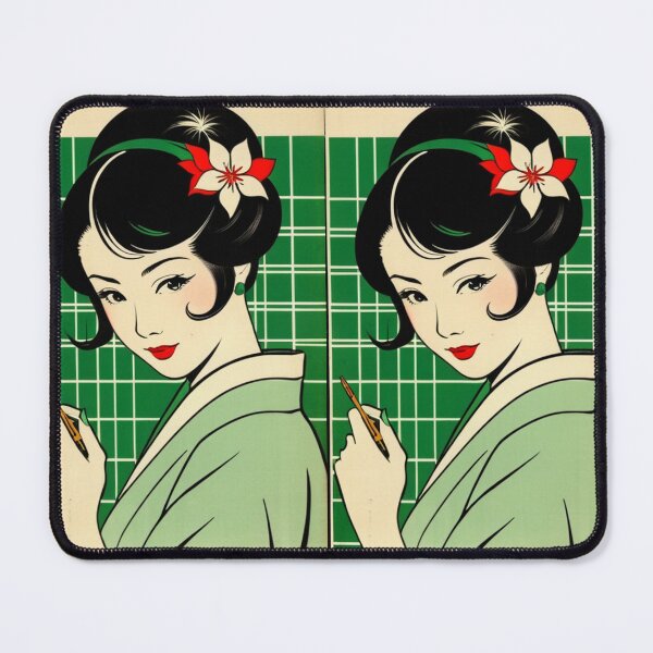Item preview, Illustration - Stylized Mid-Century Woman, 1950s Graphic Design designed and sold by Beat-It.