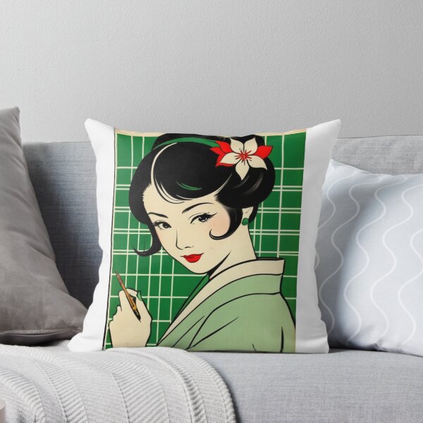Item preview, Illustration - Stylized Mid-Century Woman, 1950s Graphic Design designed and sold by Beat-It.