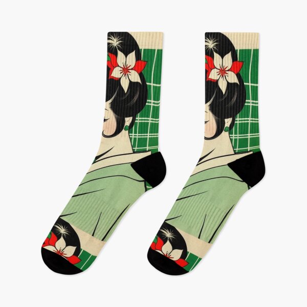 Item preview, Illustration - Stylized Mid-Century Woman, 1950s Graphic Design designed and sold by Beat-It.