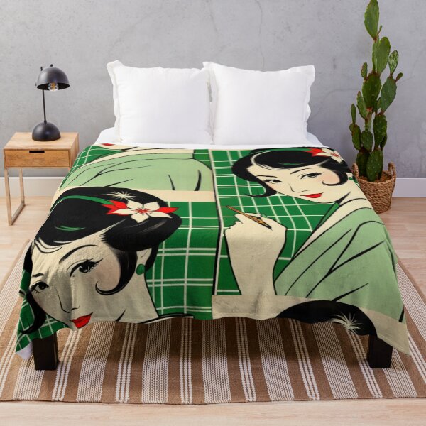 Item preview, Illustration - Stylized Mid-Century Woman, 1950s Graphic Design designed and sold by Beat-It.