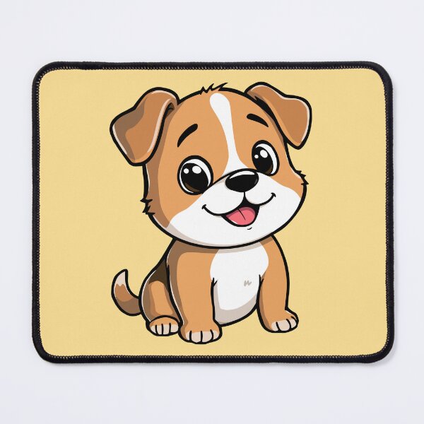 Item preview, Cute Cartoon Puppy Dog Chibi Kawaii Art designed and sold by SolutionsArt.