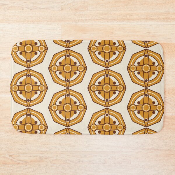 Item preview, Mid Century Modern 70s Retro Geometric Medallion designed and sold by Moodprint5.