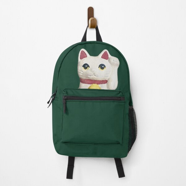 Item preview, Lucky Cat Beckoning Fortune Illustration designed and sold by Kooky Kiddy.