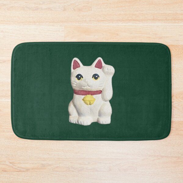 Item preview, Lucky Cat Beckoning Fortune Illustration designed and sold by Kooky Kiddy.