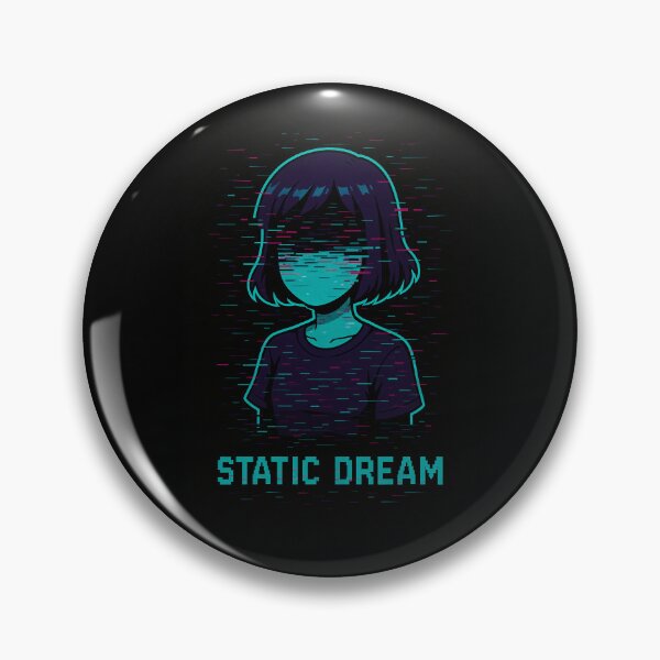 Item preview, Corrupted Silhouette – Static Dream Glitch Art designed and sold by JupiterGlitchEmpire.