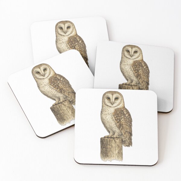 Item preview, Barn Owl Antique Engraving designed and sold by KrungiT Design .