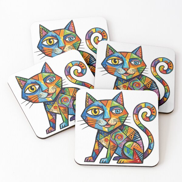 Item preview, The Cubist Catnap designed and sold by CatstheticShop1.