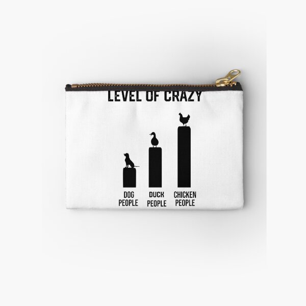 Item preview, Funny Level of Crazy Chicken Lover  designed and sold by mareix.