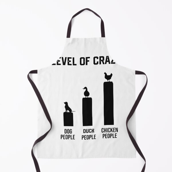 Item preview, Funny Level of Crazy Chicken Lover designed and sold by mareix.