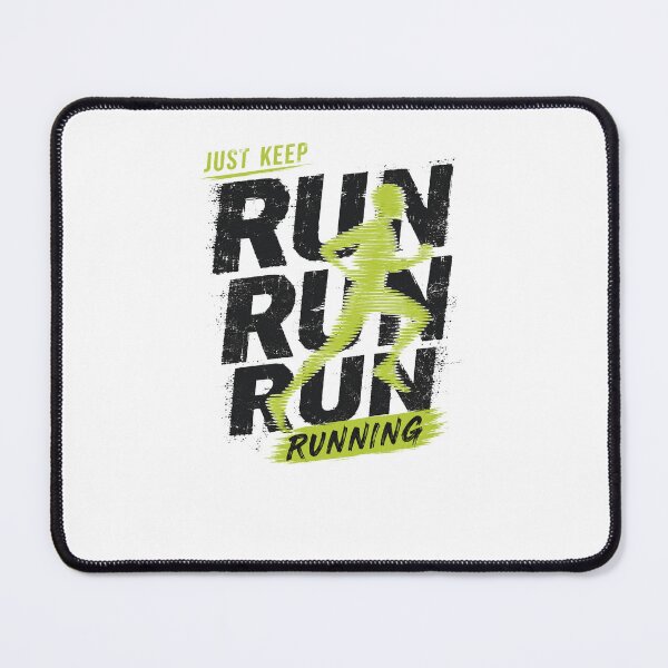 Item preview, Just Keep Run Run Run Running Runner Marathon Fitness Jogging Athlete designed and sold by RetroMini2026.