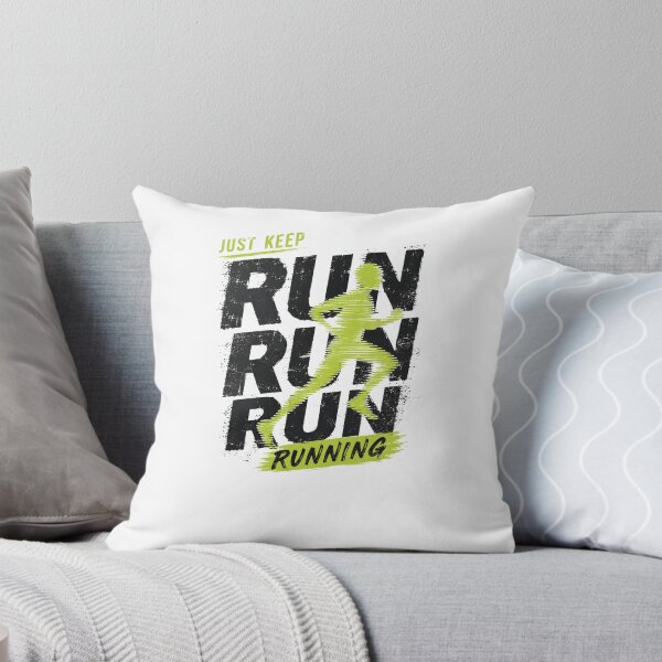 Item preview, Just Keep Run Run Run Running Runner Marathon Fitness Jogging Athlete designed and sold by RetroMini2026.